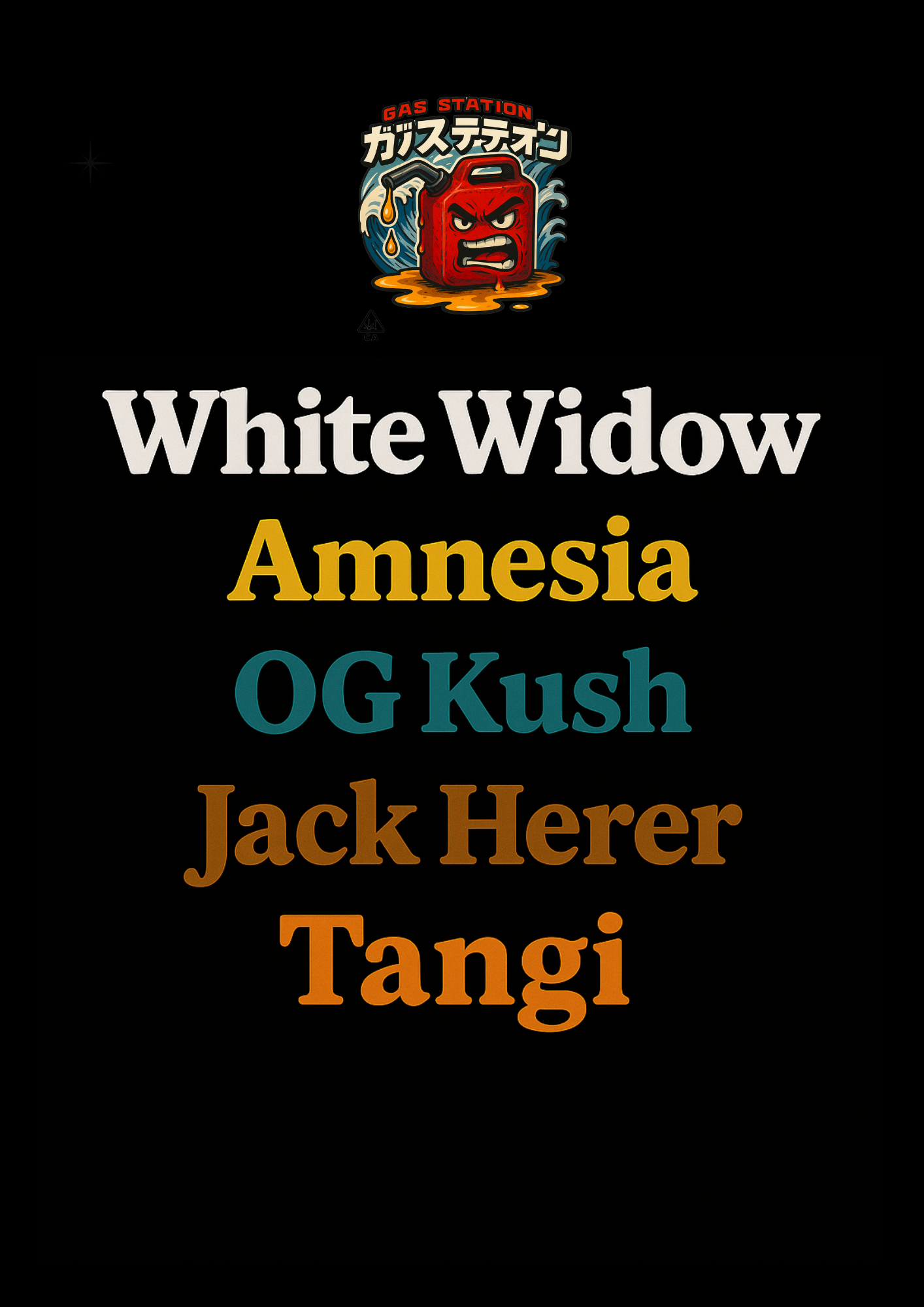 5 Strains Cali Pack Seed Bundle - Gas Co. Genetics