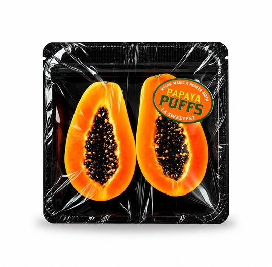 Nine Weeks Harvest - Papaya Puffs
