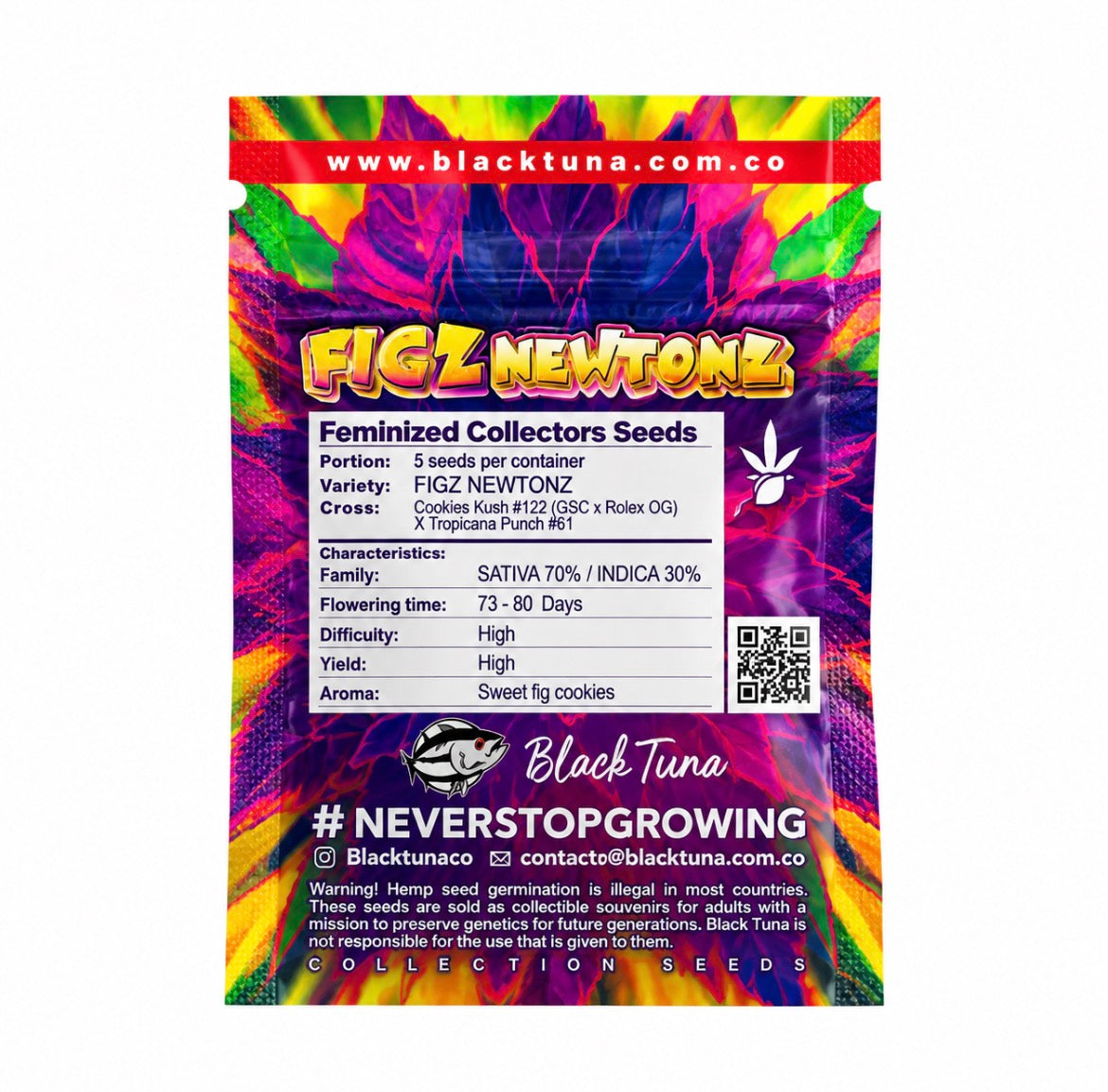 Black Tuna Seeds - Figz Newtonz